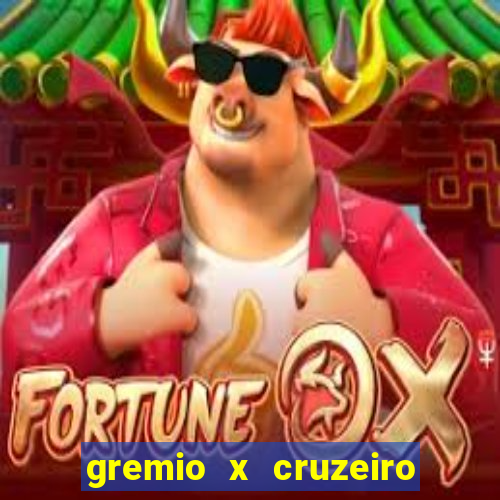 gremio x cruzeiro ao vivo hd